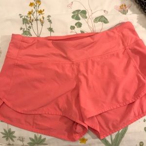 Pink Lululemon Shorts